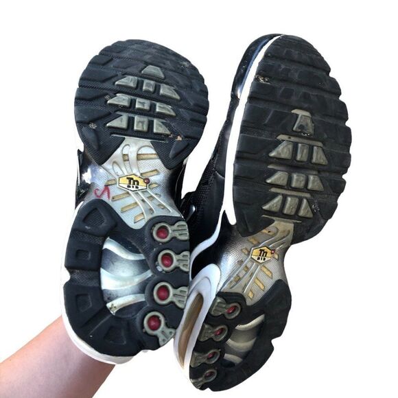 RARE 2016 Nike Air Max Plus Vivid Sulfur GS Size 8 - Picture 5 of 16